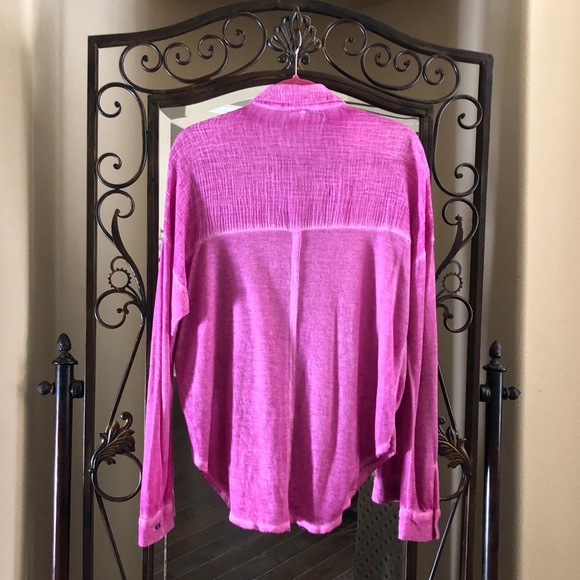 FREE PEOPLE LONG SLEEVE TOP - Picture 3 of 7